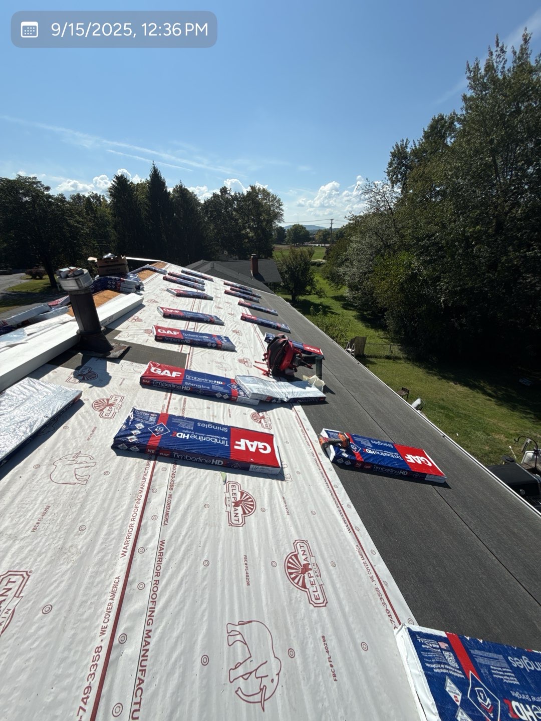 DuraMax GAF certified roof installation