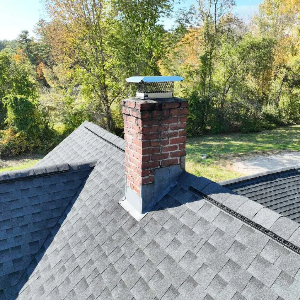 Chimney Flashing Repair Process
