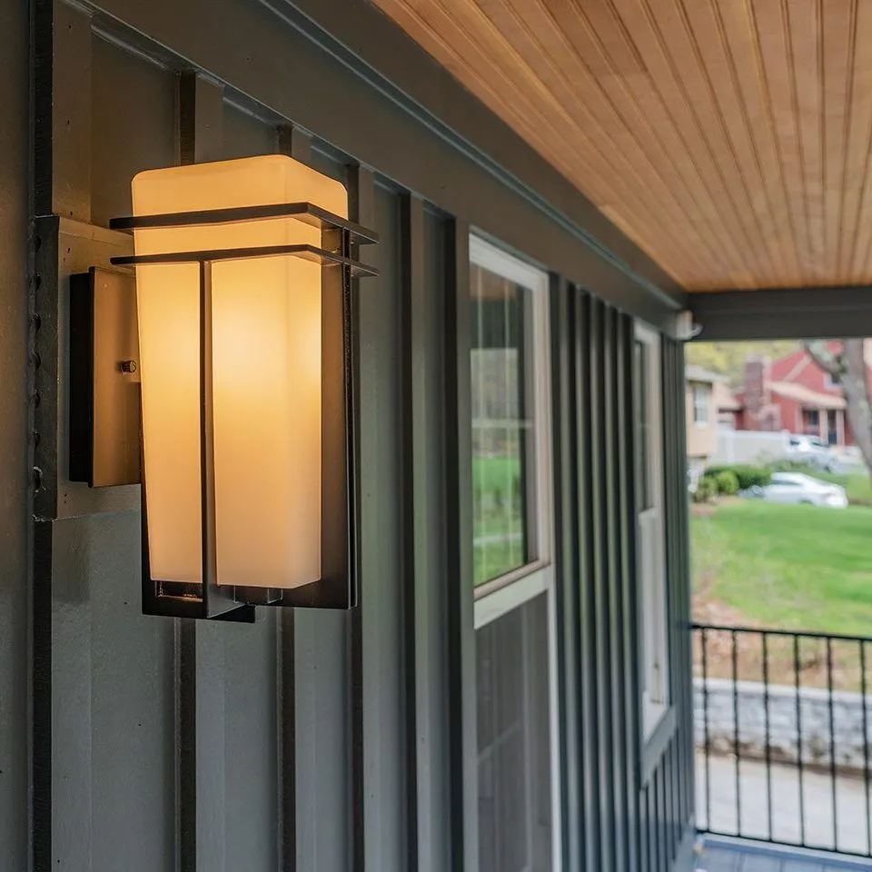 Exterior siding on a home