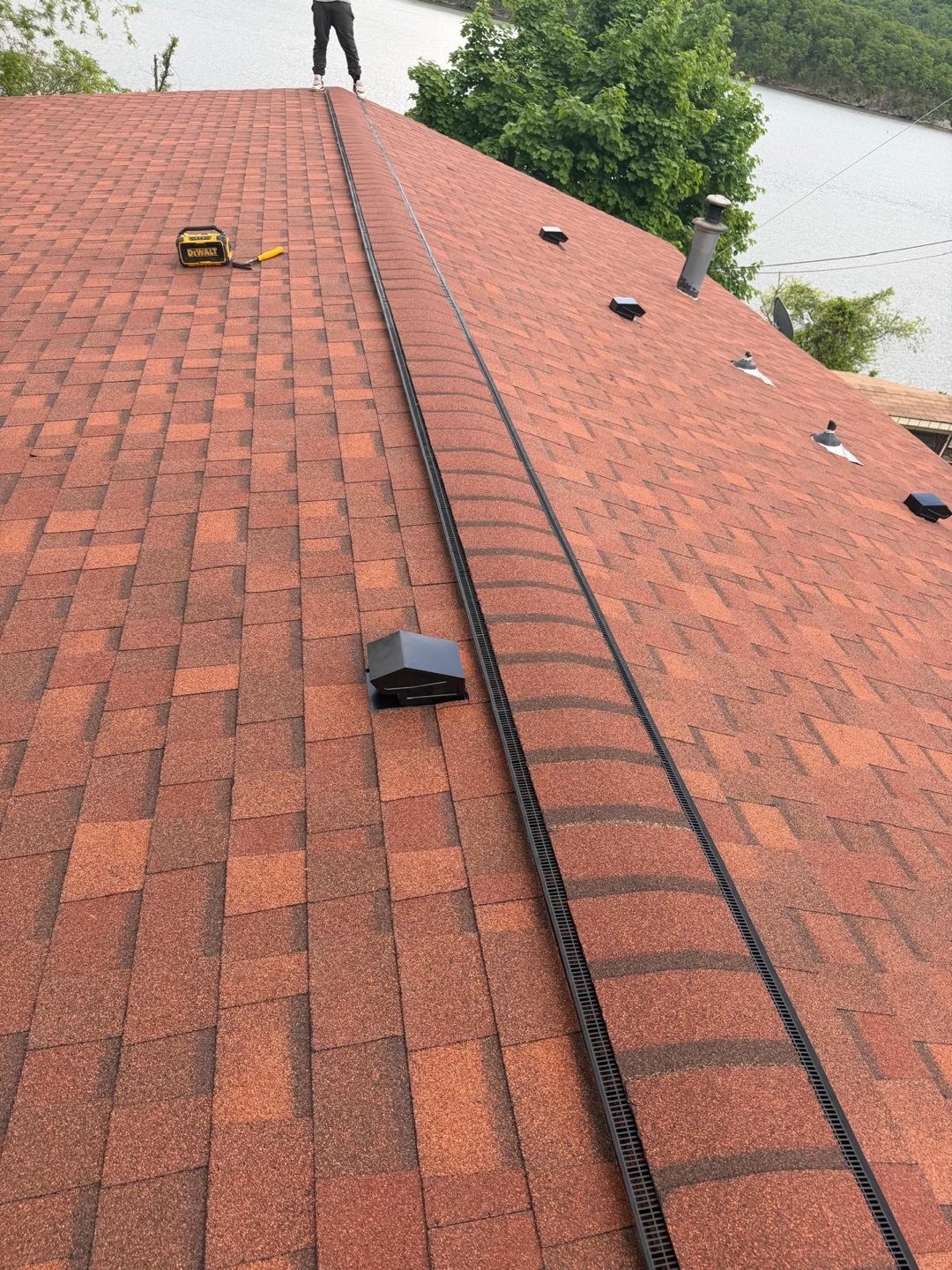 After roof replacement