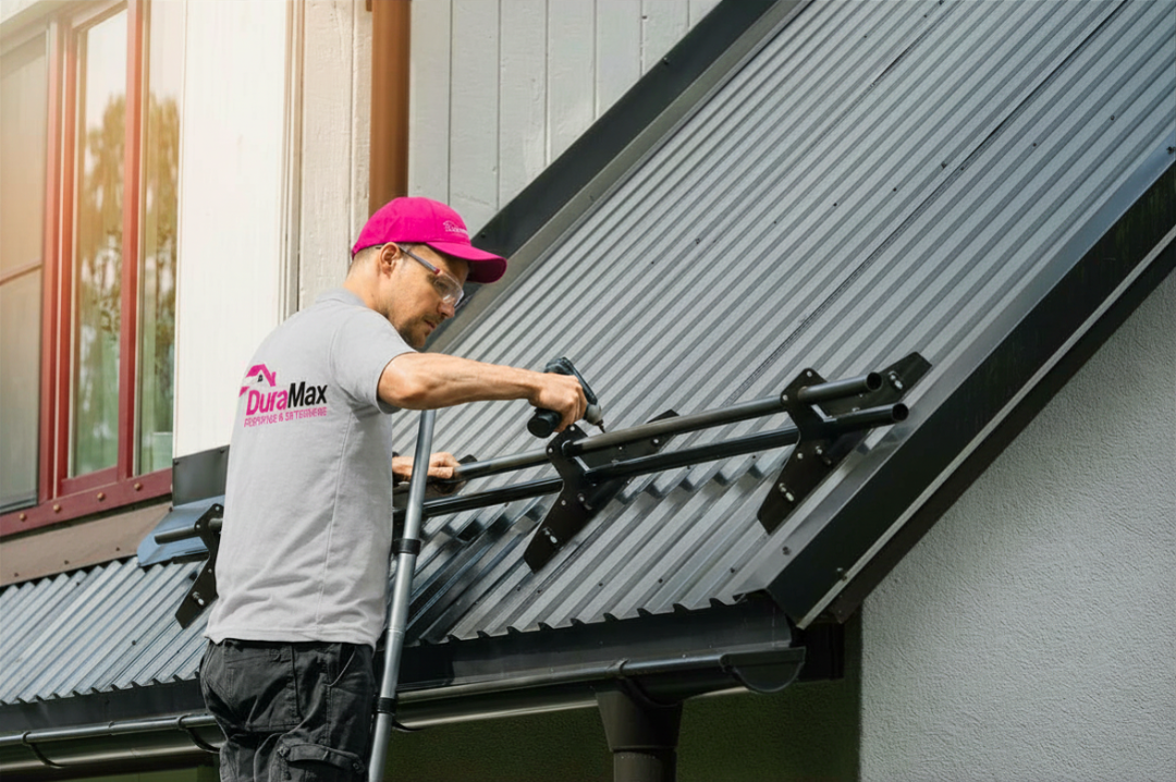 Metal roof with high curb appeal