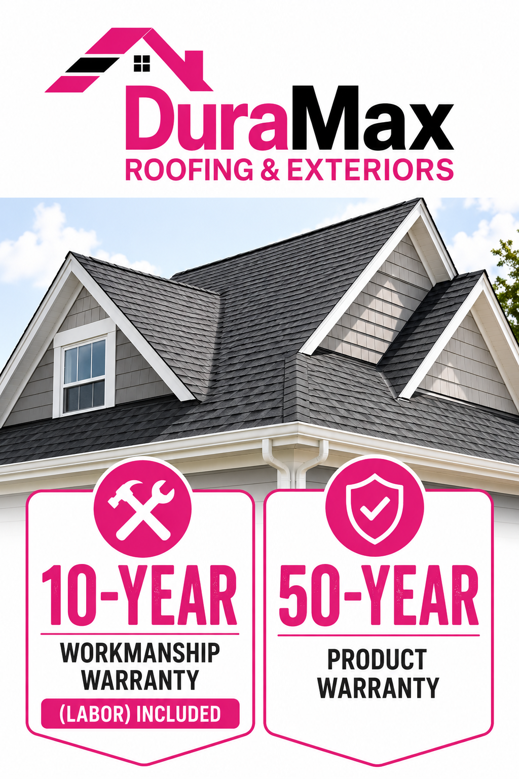 Inquire about roof warranties