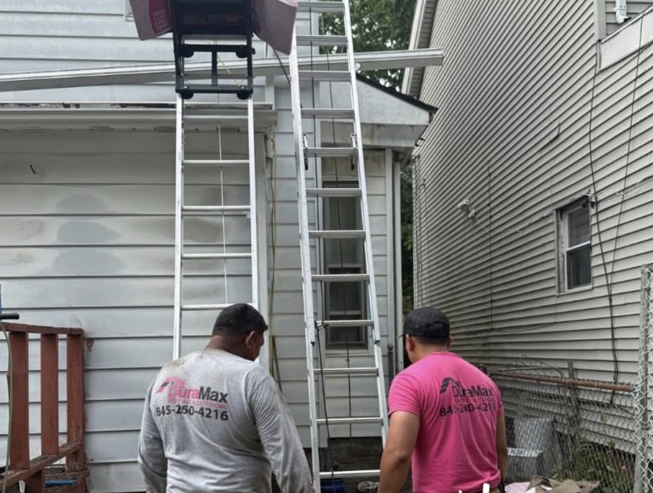 Completed DuraMax siding installation